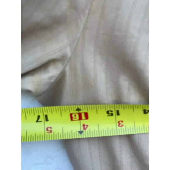 DKNY Womens Long Sleeve Double Breasted Belted Trench Coats Khaki Sz XS - Picture 12 of 16